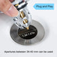 Universal washbasin water head leaking stopper