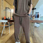 Men’s Loose Fashionable Long Sleeve 2-piece Set（50% OFF）
