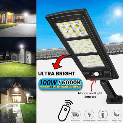 Outdoor LED Solar Wall Lamp - (BUY 2 FREE SHIPPING)