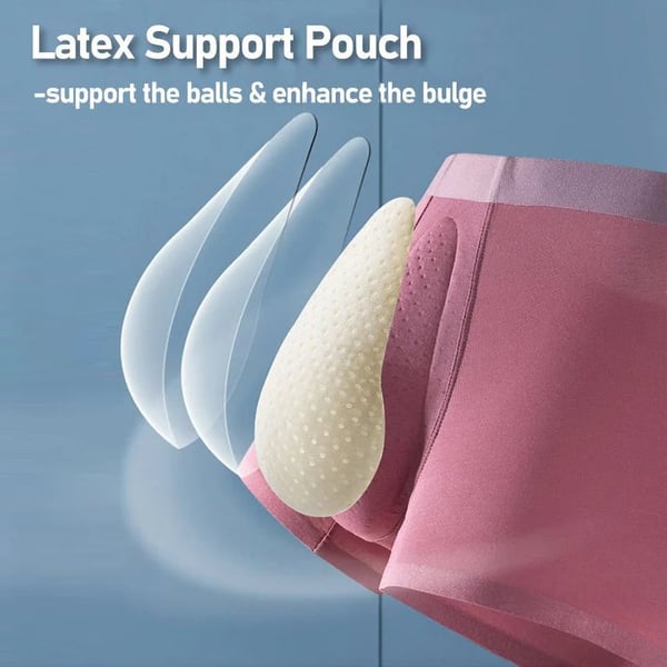 🔥Summer Hot Sale 49% OFF🔥Men‘s Organic Latex Support Pouch Trunks