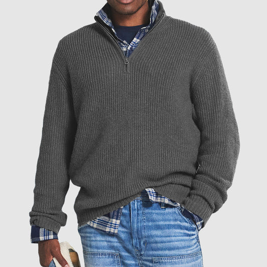 Men's Business Casual Zipper Sweater(NEW)