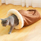 [Best Gift For Pet] Enclosed Plush Lined Warm Cat & Dog Sleeping Bag