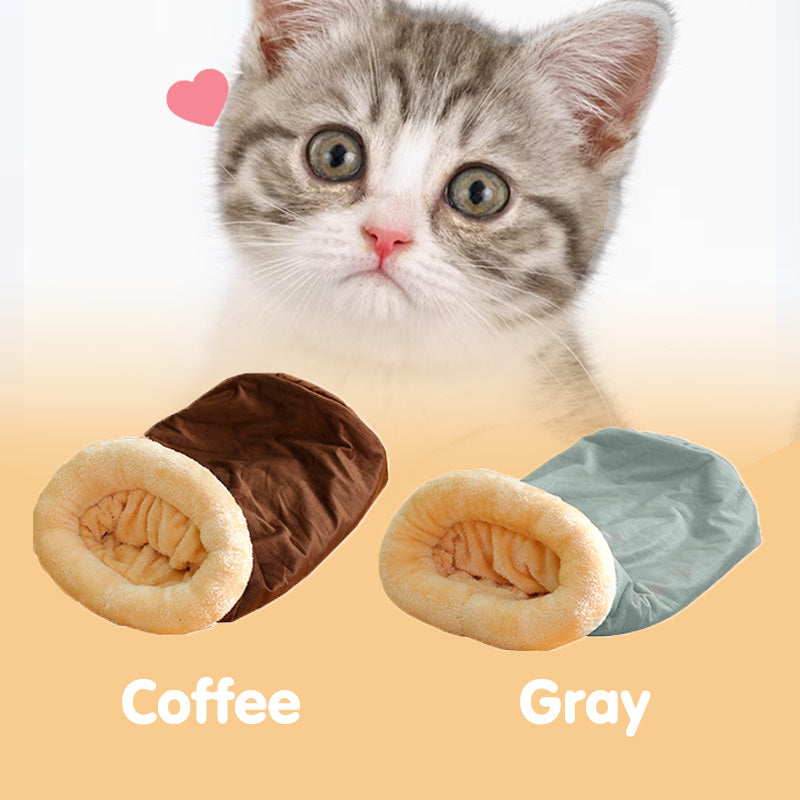 [Best Gift For Pet] Enclosed Plush Lined Warm Cat & Dog Sleeping Bag