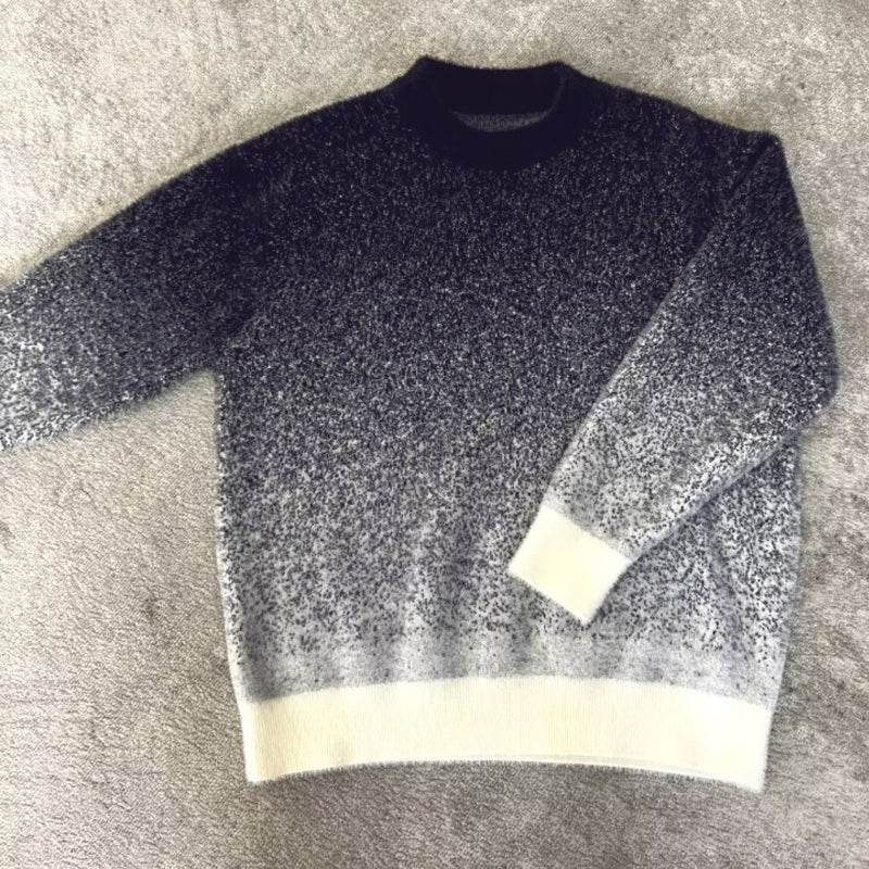 Men's Soft Skin Friendly Loose Crewneck Sweater