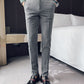 🔥2024🔥Men's Lycra Blend Solid Slim Fit Formal Trouser