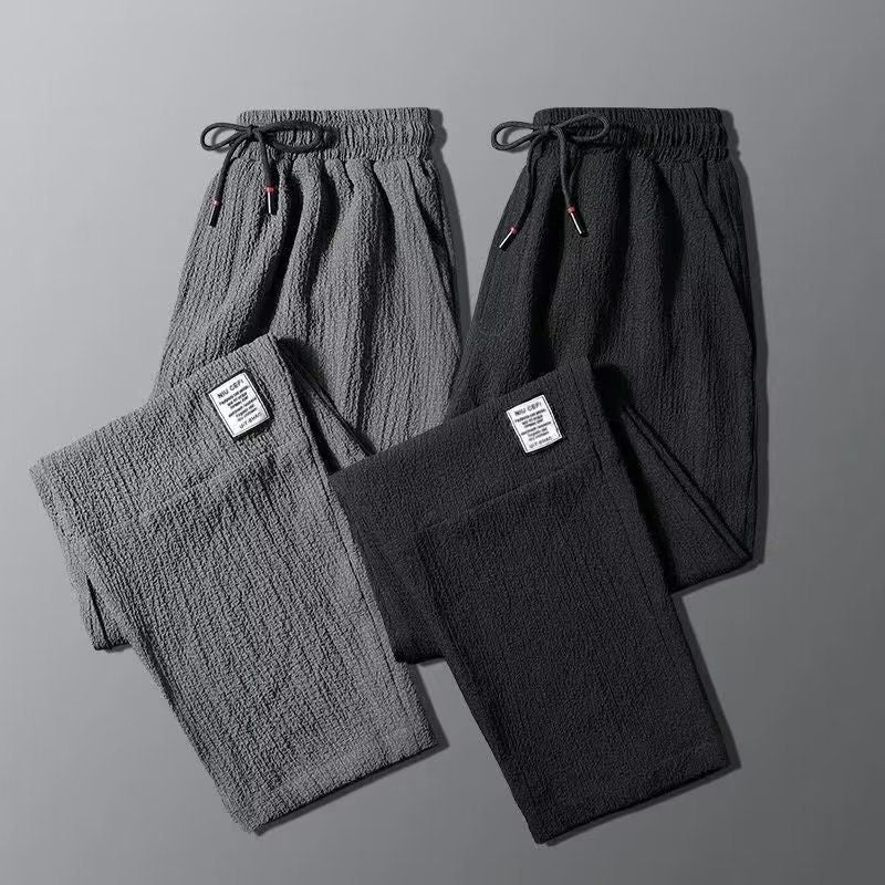 Men's Cooling Breathable Straight-leg Loose Casual Pants