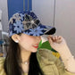 Mesh Diamond Butterfly Baseball Cap